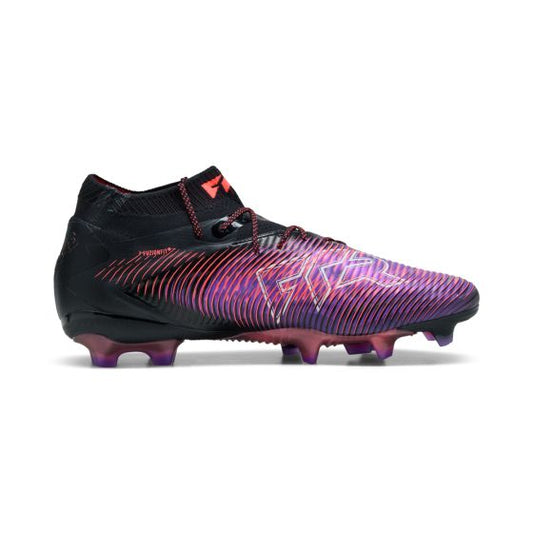 Future 8 Ultimate FG/AG Firm Ground/Artificial Ground- Puma Black/ Puma White/ Glowing Red