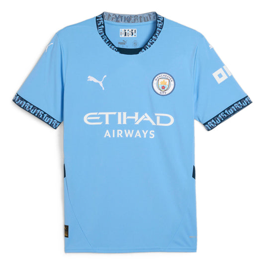 Men's Puma Replica Manchester City Home Jerseys 2024/2025