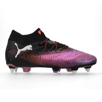 Future 8 Ultimate MxSG Mixed to Soft Ground - Puma Black/ Puma White/ Glowing Red