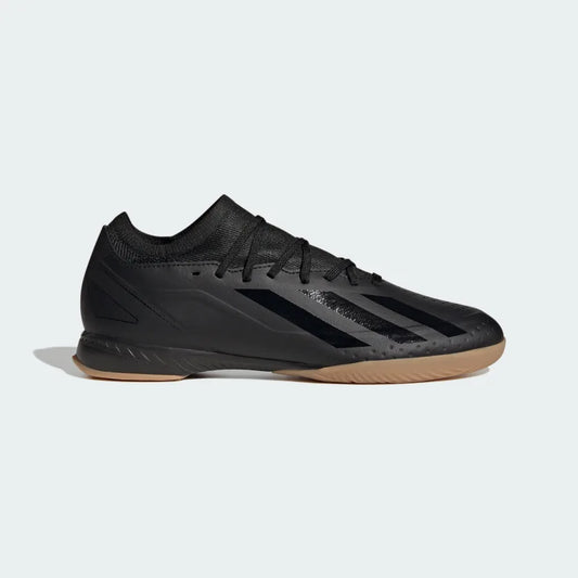 adidas X Crazyfast.3 IN Indoor Soccer Shoes - CBlack/ CBlack/ CBlack