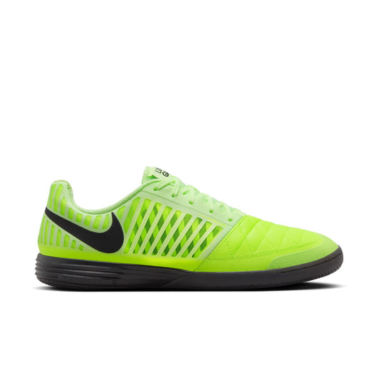 Nike Lunargato II  IN Indoor Soccer Shoes - Black/ Volt