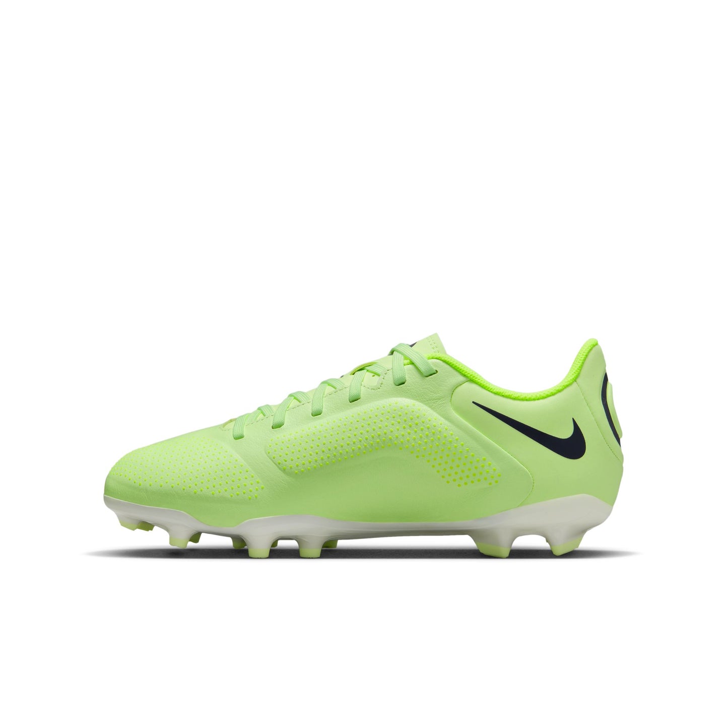 Nike Junior Tiempo Legend 9 Academy FG/MG Firm Ground Soccer Cleats - Barely Volt/ Volt Summit White