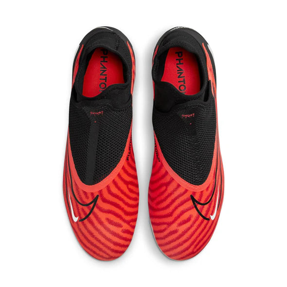 Nike Phantom GX Pro DF FG Firm Ground Soccer Cleat - Bright Crimson/ Black White