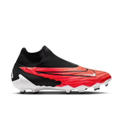 Nike Phantom GX Pro DF FG Firm Ground Soccer Cleat - Bright Crimson/ Black White