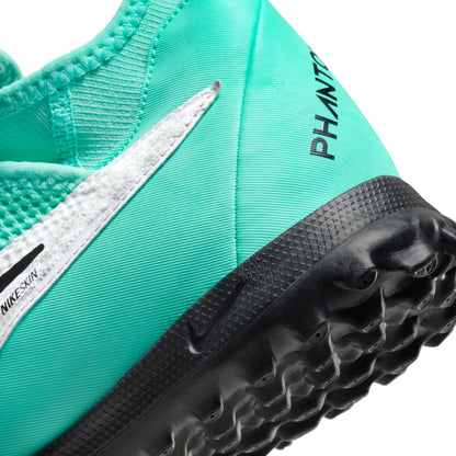 Nike Phantom GX Academy DF TF Turf Soccer Shoes - Hyper Turq/Black-Fuchsia