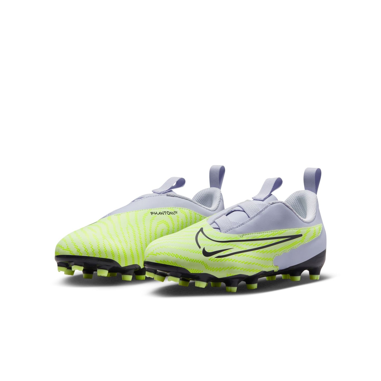 Nike Junior Phantom GX Academy FG/MG Firm Ground Soccer Shoes - Barely Volt/ Gridiron