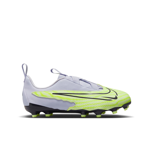 Nike Junior Phantom GX Academy FG/MG Firm Ground Soccer Shoes - Barely Volt/ Gridiron