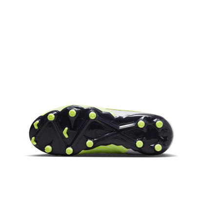 Nike Junior Phantom GX Academy FG/MG Firm Ground Soccer Shoes - Barely Volt/ Gridiron