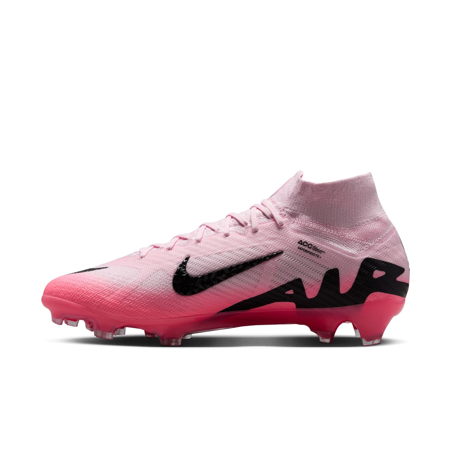 Nike Air Zoom Mercurial Superfly 9 Elite FG Firm Ground Soccer Cleat - Pink Foam/Black