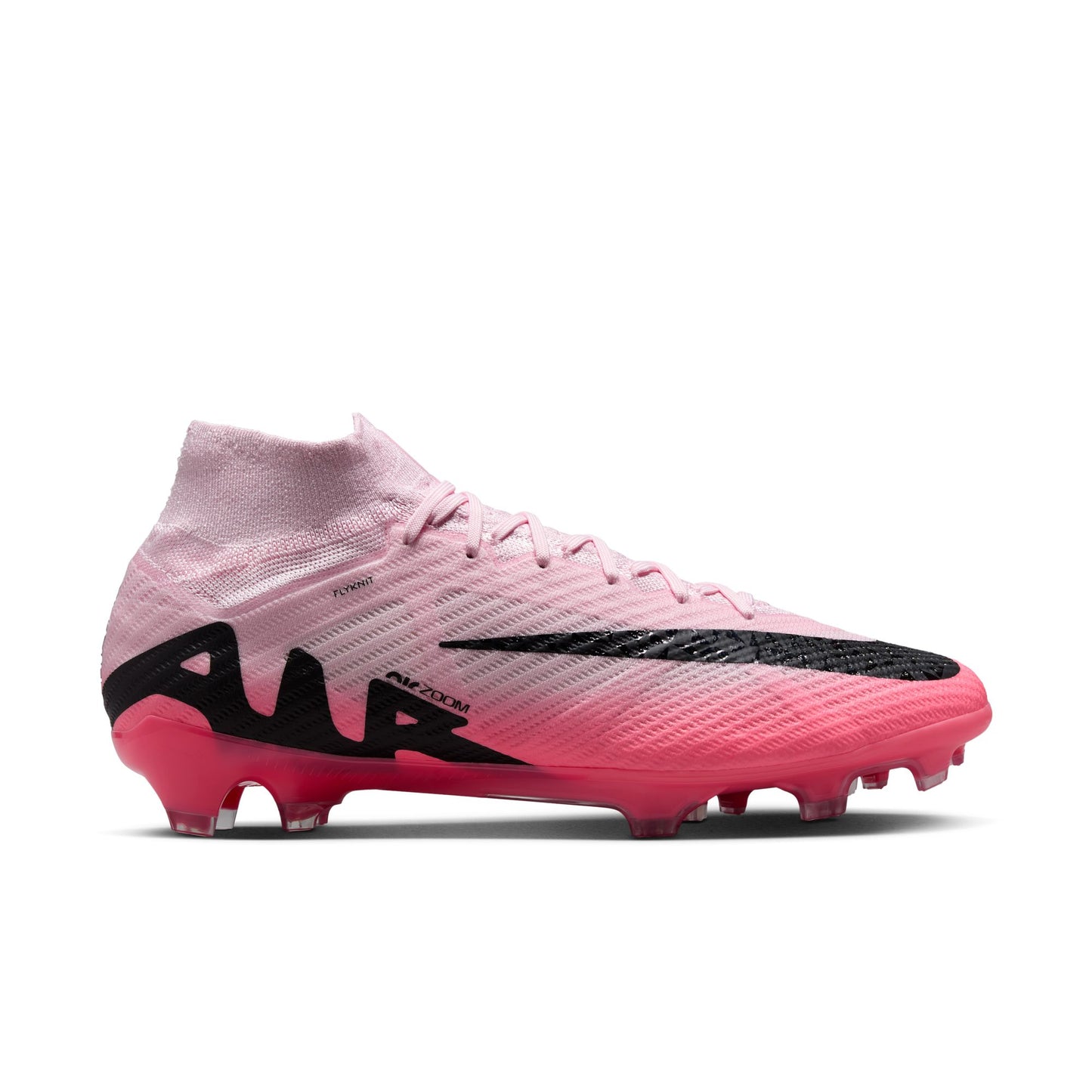 Nike Air Zoom Mercurial Superfly 9 Elite FG Firm Ground Soccer Cleat - Pink Foam/Black