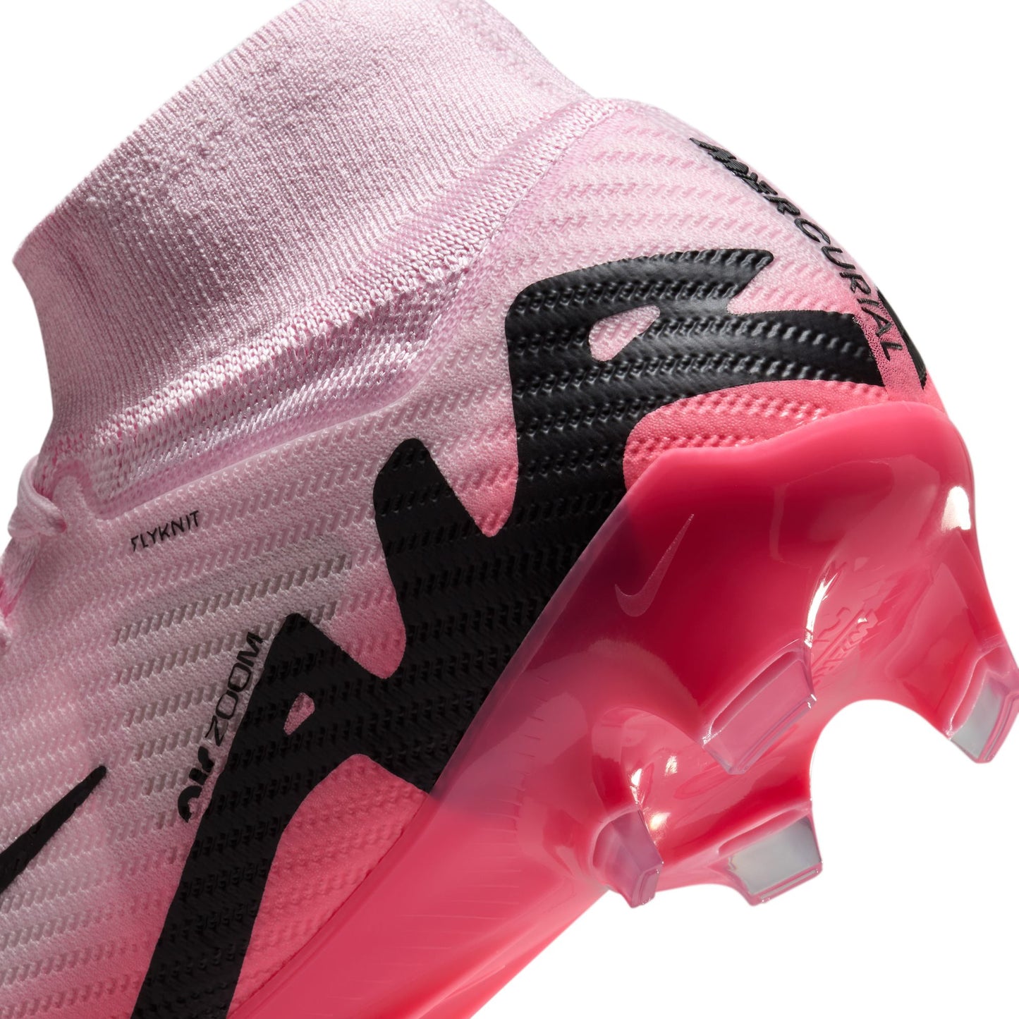 Nike Air Zoom Mercurial Superfly 9 Elite FG Firm Ground Soccer Cleat - Pink Foam/Black