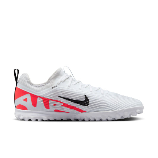 Nike Zoom Mercurial Vapor 15 Pro TF Soccer Shoes - White/ Bright Crimson