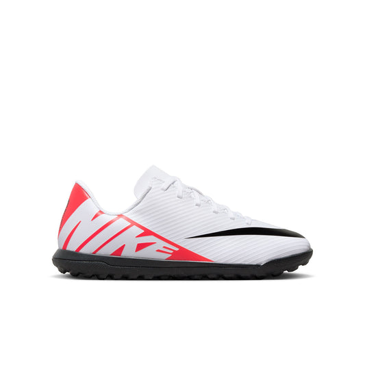 Nike Junior Zoom Vapor 15 Academy TF Turf Shoes - Bright Crimson/ White Black