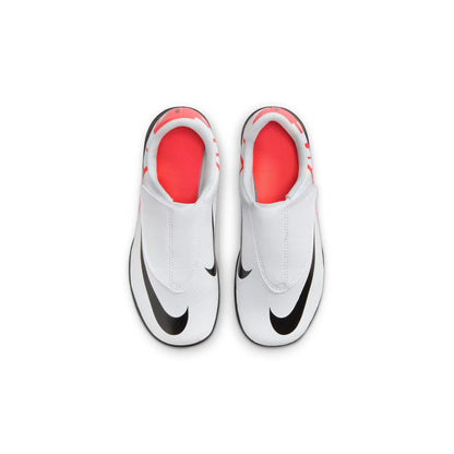 Nike Junior Mercurial Vapor 15 Club TF Turf PS (V) Soccer Cleat - Bright Crimson/White/Black