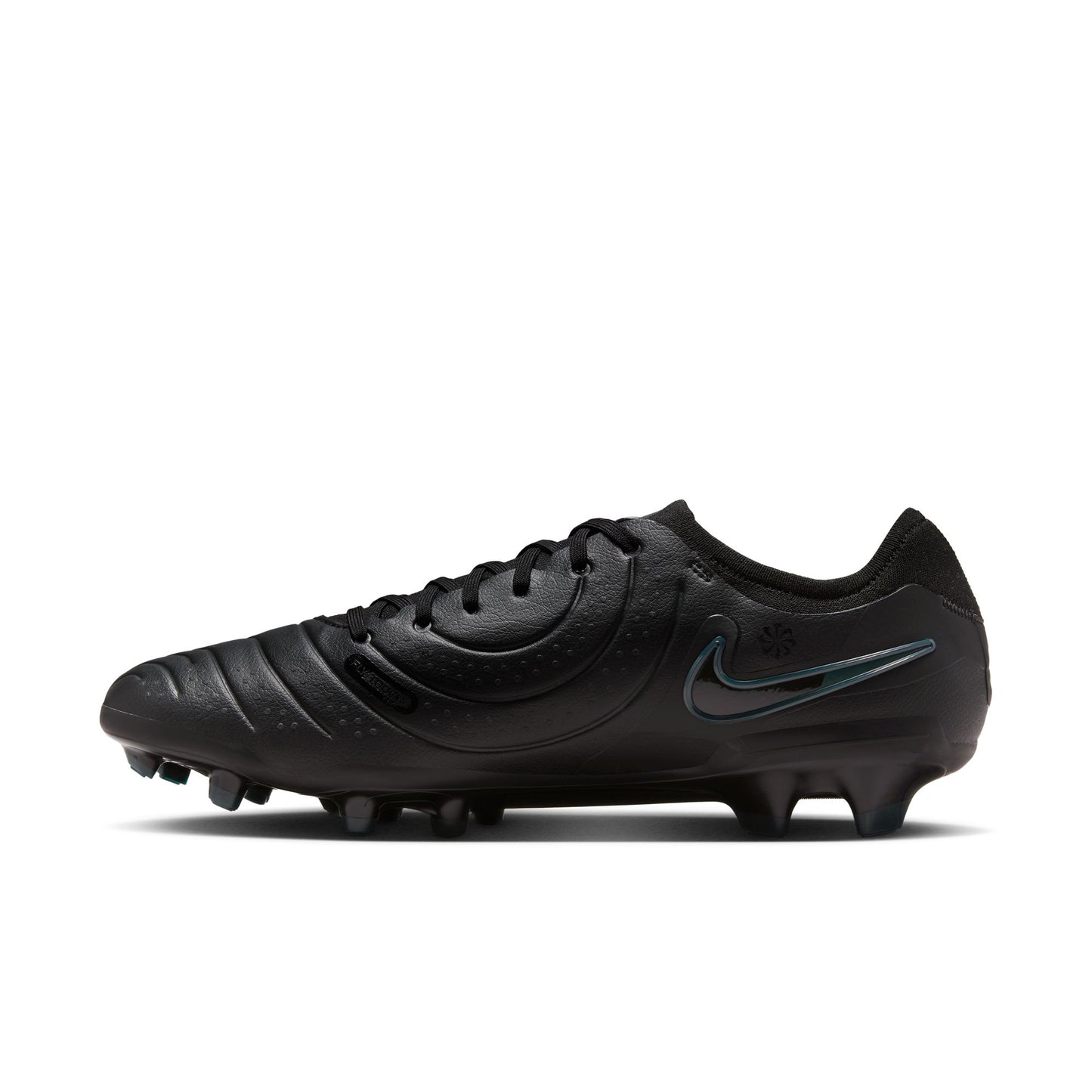 Nike Tiempo Legend 10 Pro FG Firm Ground Soccer Cleats - Black/ Deep Jungle Black