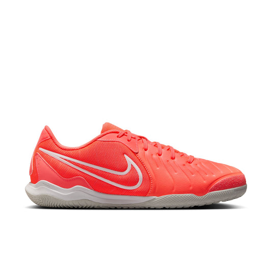 Nike Tiempo Legend 10 Academy IC Indoor Soccer Shoe - Hot Lava/ White