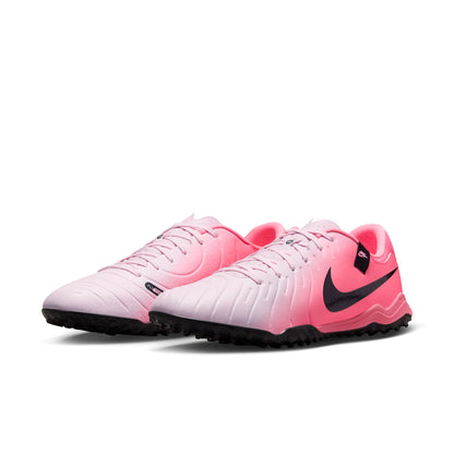 Nike Tiempo Legend 10 Academy TF Artificial Turf Soccer Shoes - Pink Foam/ Black