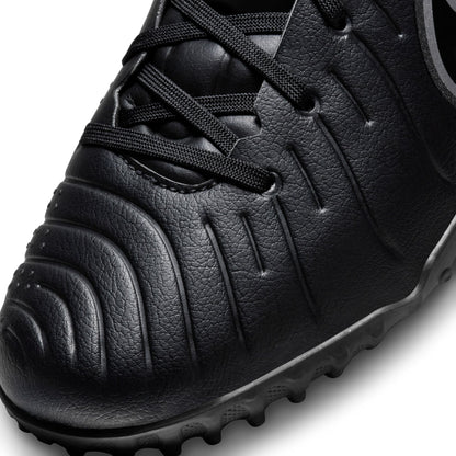 Nike Junior Tiempo Legend 10 Academy TF Turf Soccer Shoes - Black Chrome/ Hyper Royal