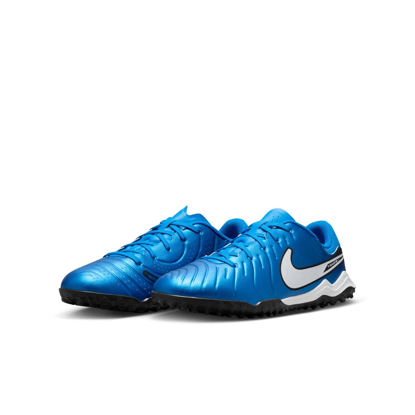 Nike Junior Tiempo Legend 10 Academy TF Turf Soccer Shoes - Blue/ Soar White