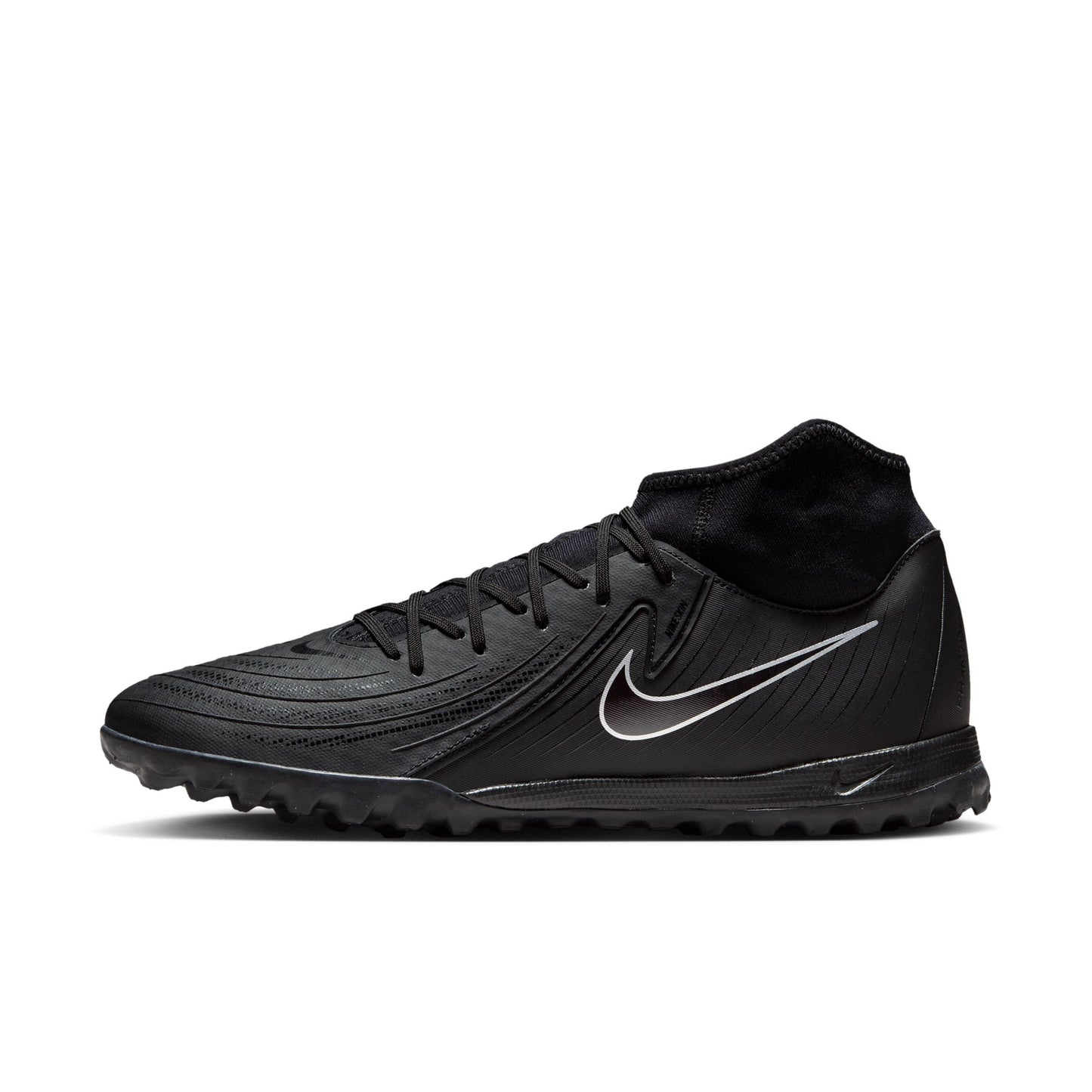 Nike Phantom Luna II Academy TF Turf Soccer Shoes - Black