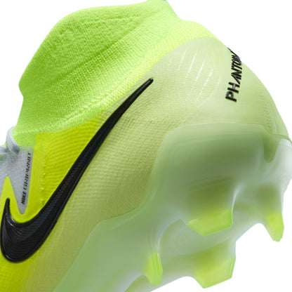 Nike Phantom Luna Elite FG Firm Ground Soccer Cleat - Metallic Silver/ Black Volt