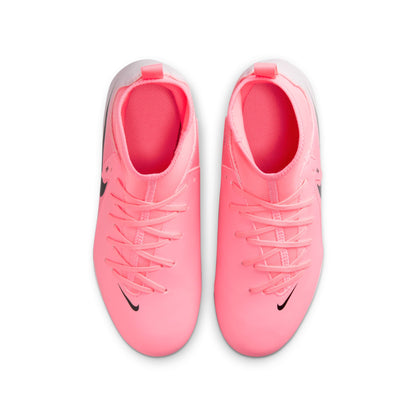 Nike Junior Phantom Luna II Club FG Firm Ground Soccer Cleats - Pink Foam/ Black