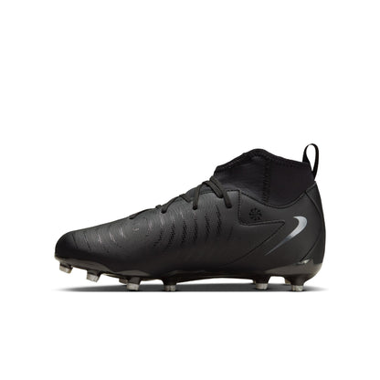 Nike Junior Phantom Luna II Academy FG Firm Ground Soccer Cleats - Black