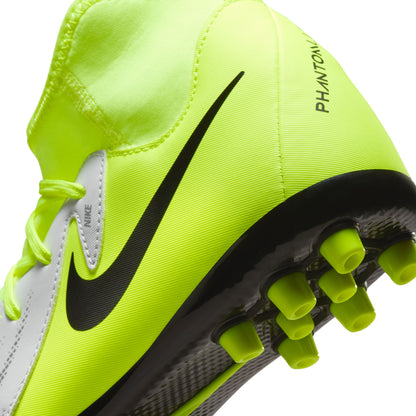 Nike Junior Phantom Luna Academy FG Firm Ground Shoes - Metallic Silver/ Black Volt