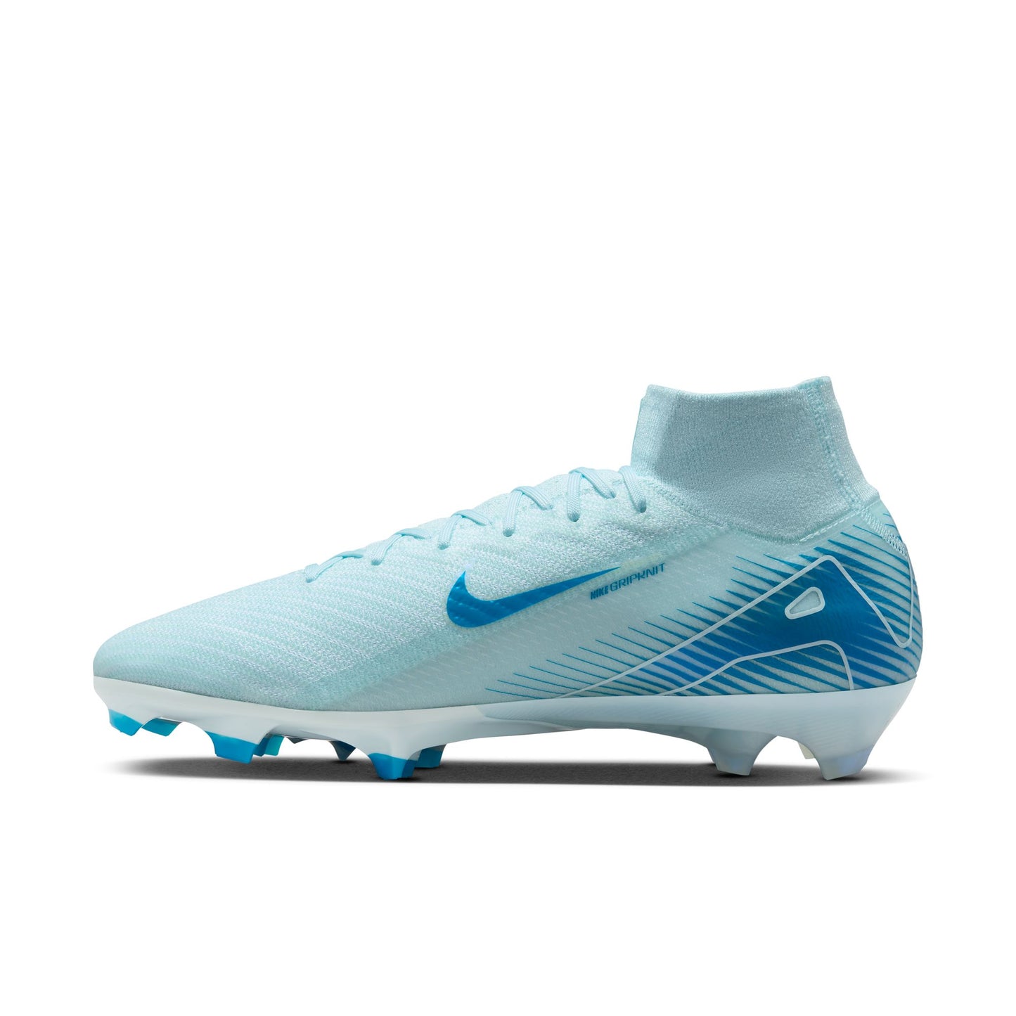 Nike Zoom Superfly 10 Elite FG/MG Firm Ground Socer Cleats - Glacier Blue/ Blue Orbit