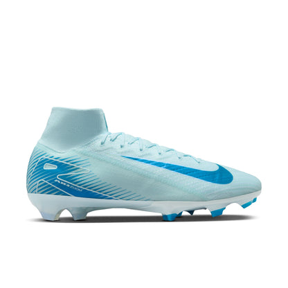 Nike Zoom Superfly 10 Elite FG/MG Firm Ground Socer Cleats - Glacier Blue/ Blue Orbit