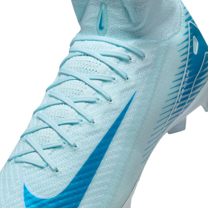 Nike Zoom Superfly 10 Elite FG/MG Firm Ground Socer Cleats - Glacier Blue/ Blue Orbit