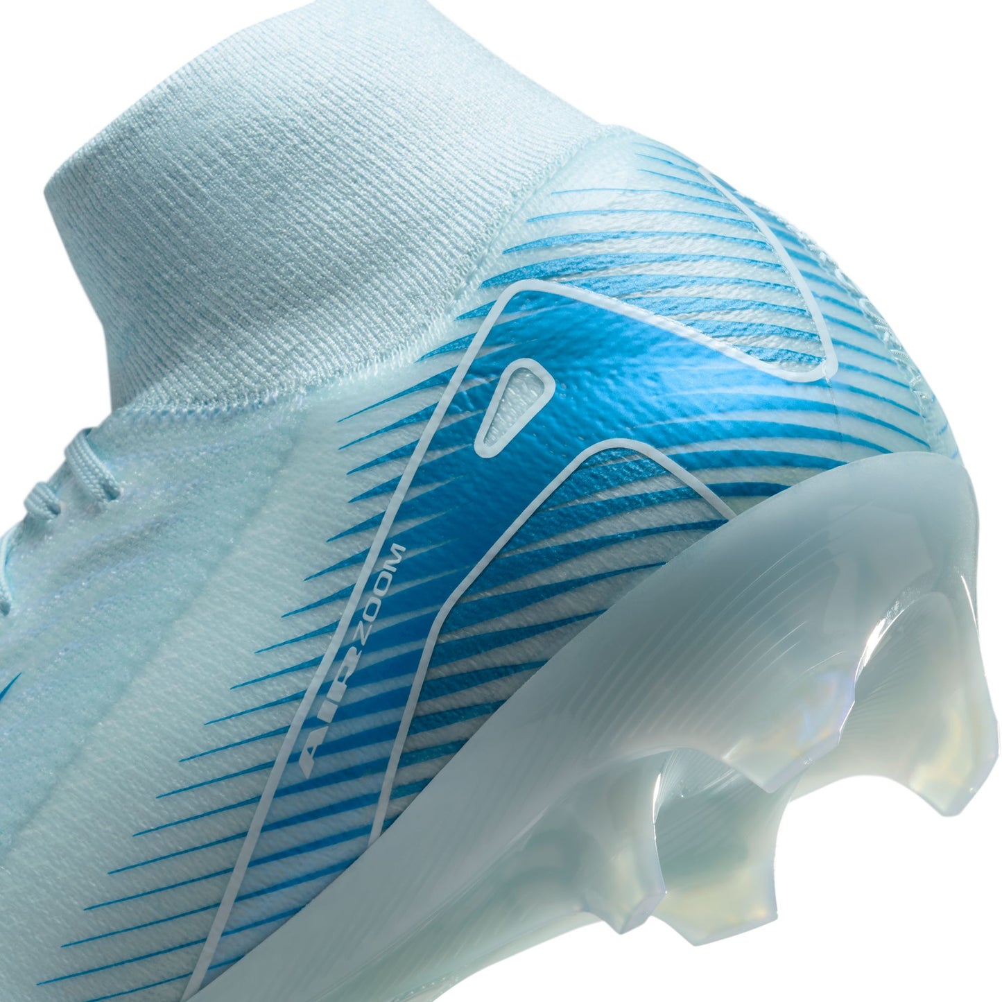 Nike Zoom Superfly 10 Elite FG/MG Firm Ground Socer Cleats - Glacier Blue/ Blue Orbit