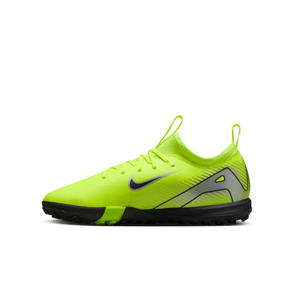 Nike Junior Zoom Vapor 15 Academy TF Turf Shoes - Yellow / Volt Black