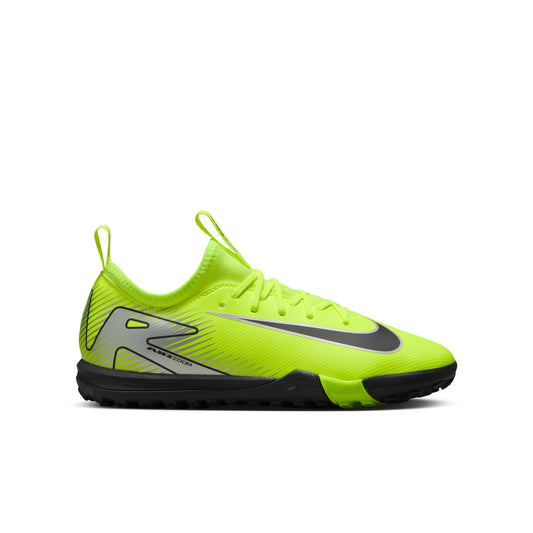 Nike Junior Zoom Vapor 15 Academy TF Turf Shoes - Yellow / Volt Black