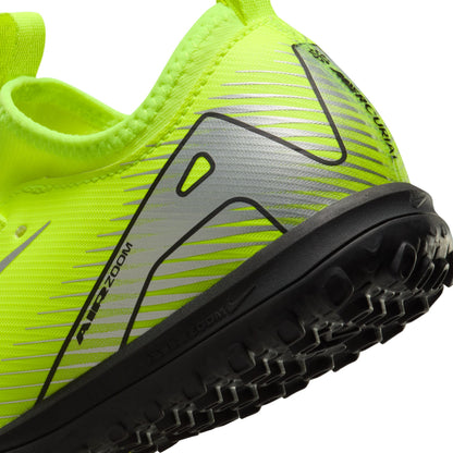 Nike Junior Zoom Vapor 15 Academy TF Turf Shoes - Yellow / Volt Black