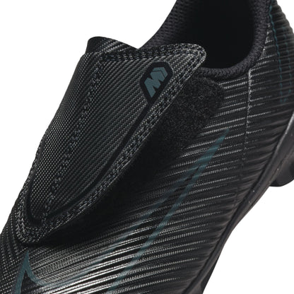 Nike Junior Mercurial Vapor 16 Club FG/MG Firm Ground/Multi Ground PS (V) Soccer Cleat -  Black/ Black Deep Jungle