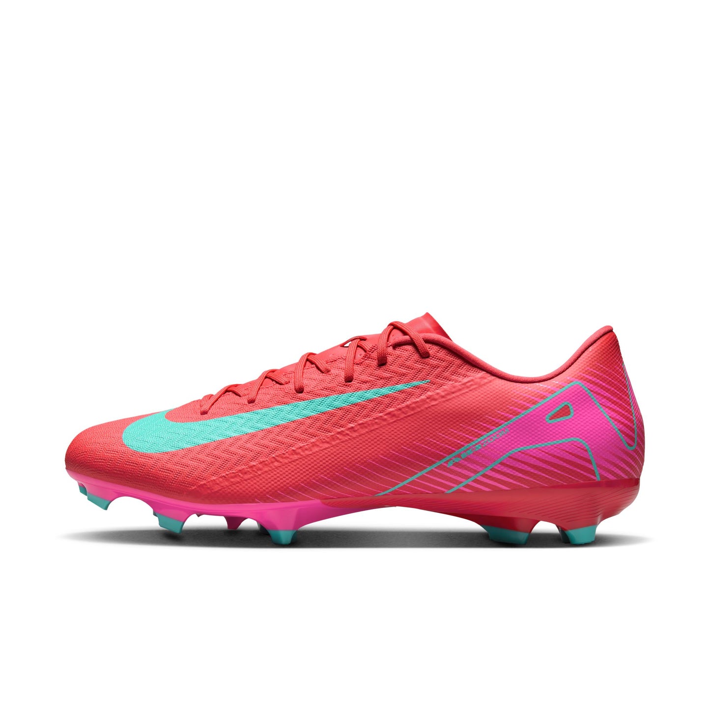 Nike Zoom Mercurial Vapor 16 Academy FG Firm Ground Soccer Cleats - Ember Glow/ Aurora Green