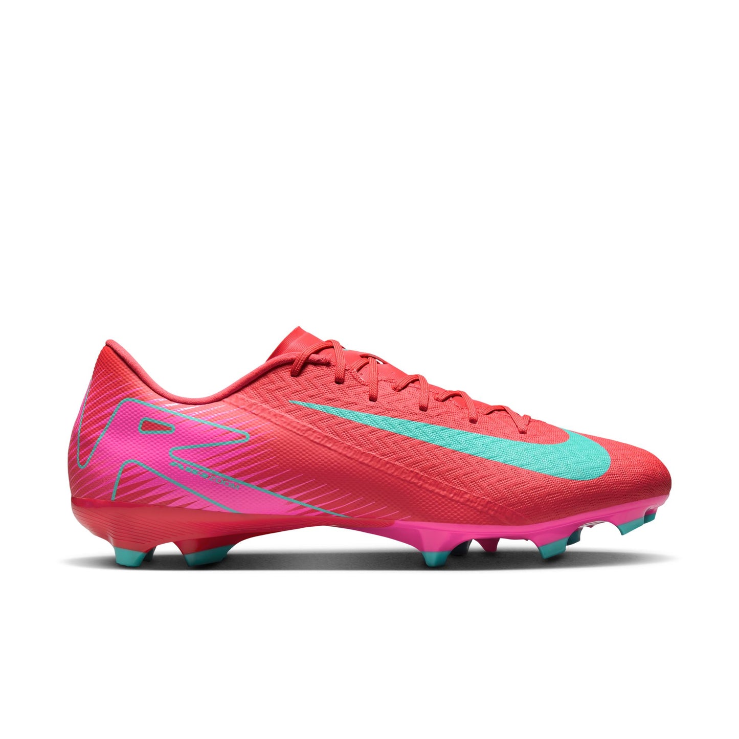 Nike Zoom Mercurial Vapor 16 Academy FG Firm Ground Soccer Cleats - Ember Glow/ Aurora Green