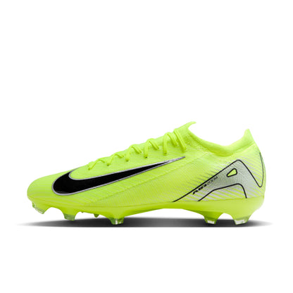 Nike Zoom Vapor Pro FG/MG Firm Ground Soccer Shoes - Metallic Silver/Volt Black