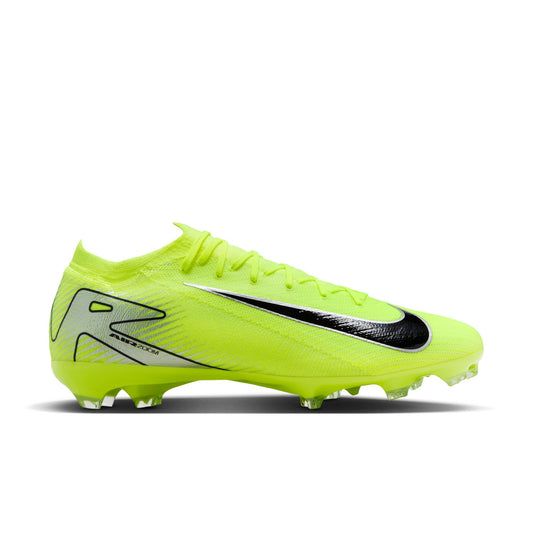 Nike Zoom Vapor Pro FG/MG Firm Ground Soccer Shoes - Metallic Silver/Volt Black