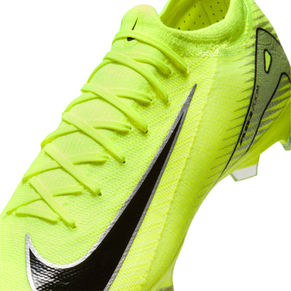 Nike Zoom Vapor Pro FG/MG Firm Ground Soccer Shoes - Metallic Silver/Volt Black