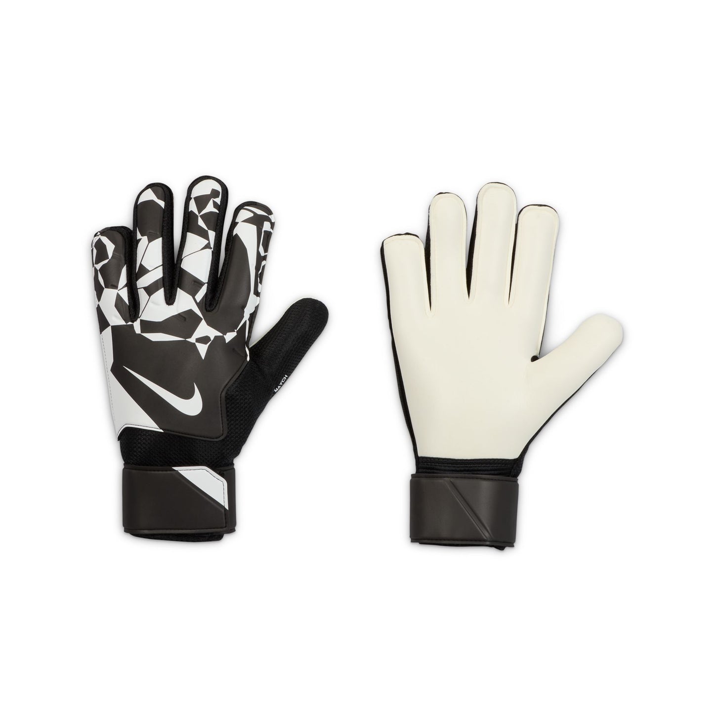 Nike Match Gloves - Black / Black / White