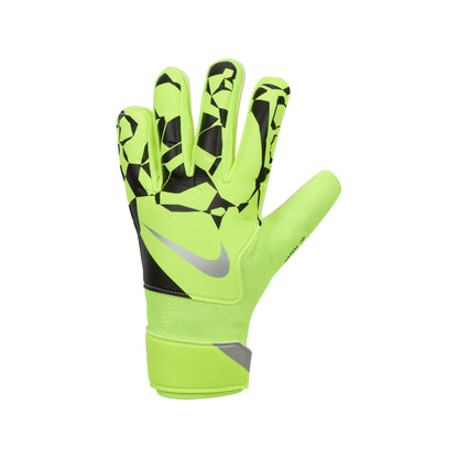 Nike Match Junior Jr. Gloves - Volt / Black / Metallic Silver