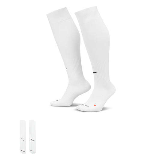 Nike Classic Cushioned Knee High Socks X2- White