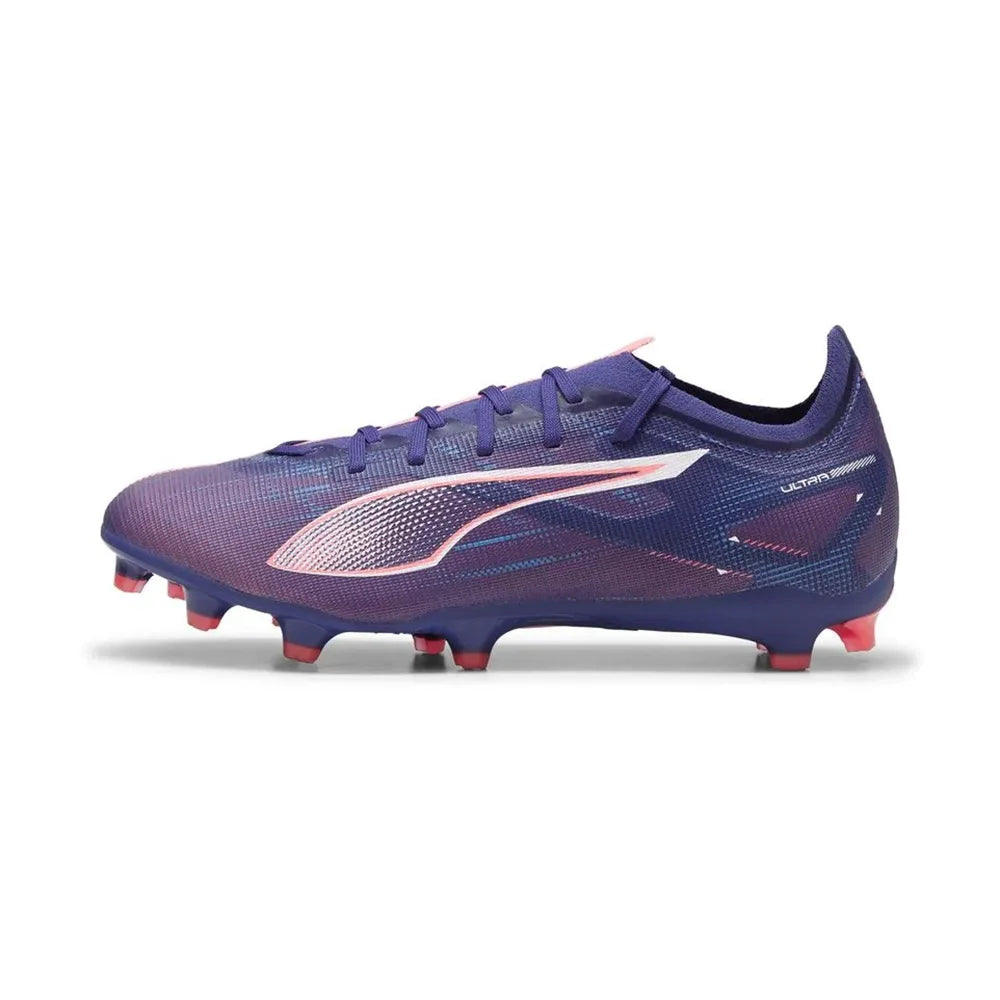 Puma Ultra Match 5 Energy FG/MG Firm Ground Soccer Shoes -  Lapis Lazuli - Puma White - Sunset Glow