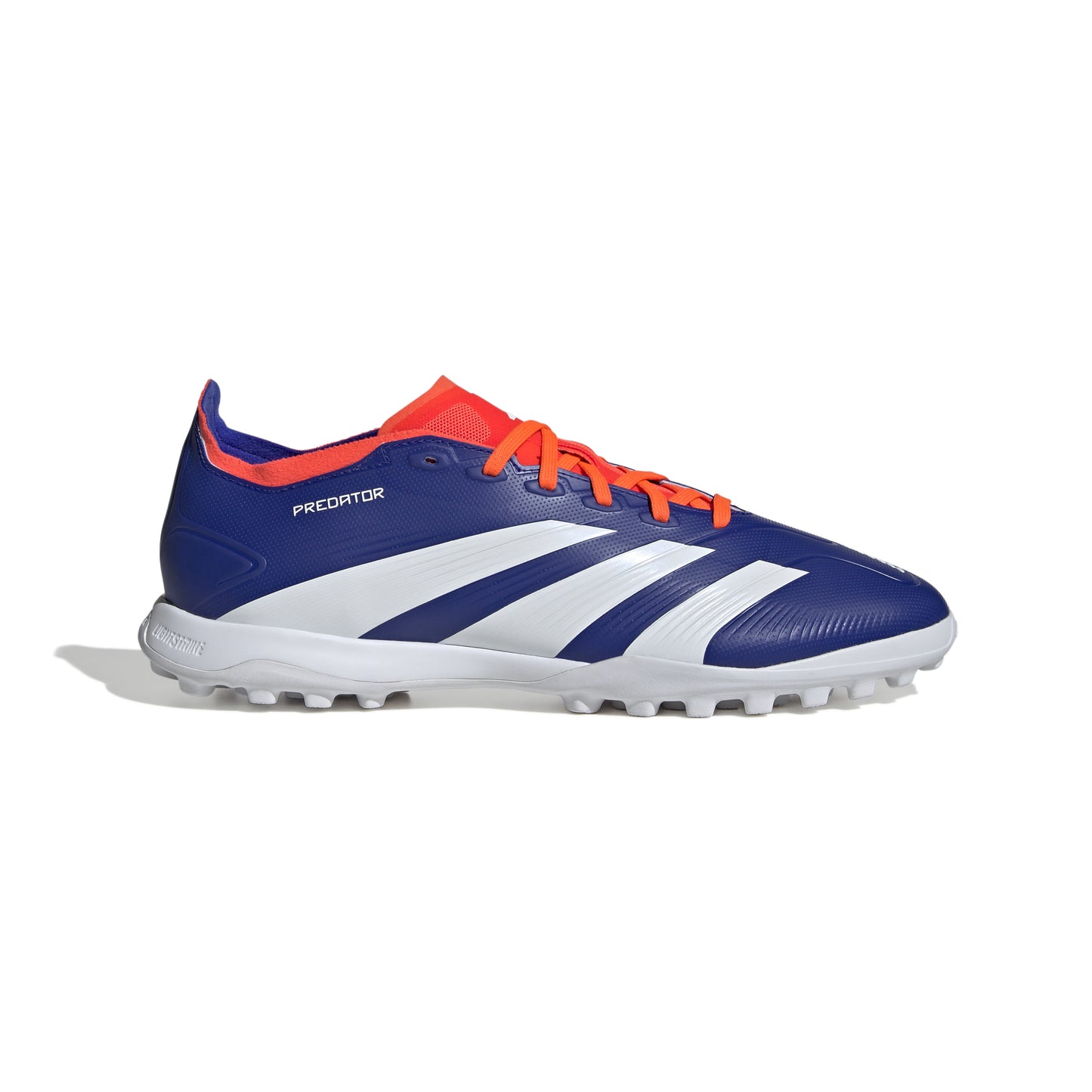 adidas Predator League TF Turf Soccer Shoes - LucBlu/ FTWhite/ Solar Red