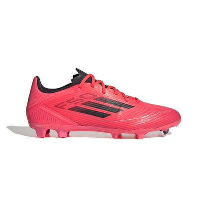 adidas F50 League Firm Ground Soccer Shoes- Turbo/ Aurbla/ Platinm