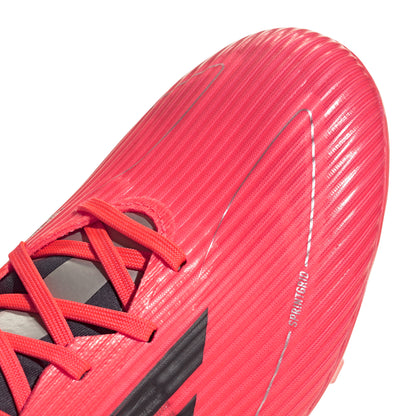 adidas F50 League Firm Ground Soccer Shoes- Turbo/ Aurbla/ Platinm