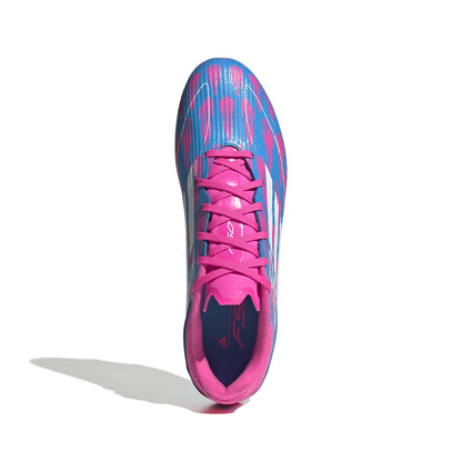 adidas F50 League FG/MG Firm Ground- Solar Blue/ FTWhite/ Solar Pink