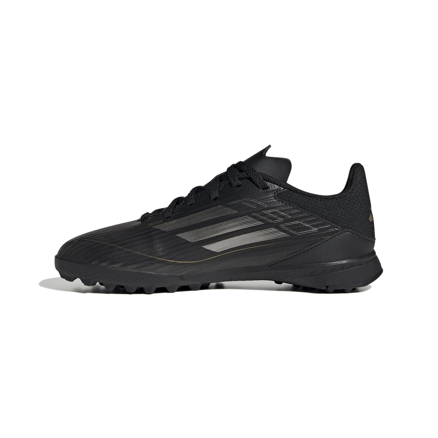 adidas F50 League TF Turf Junior- Cblack/Ironmt/Goldmt